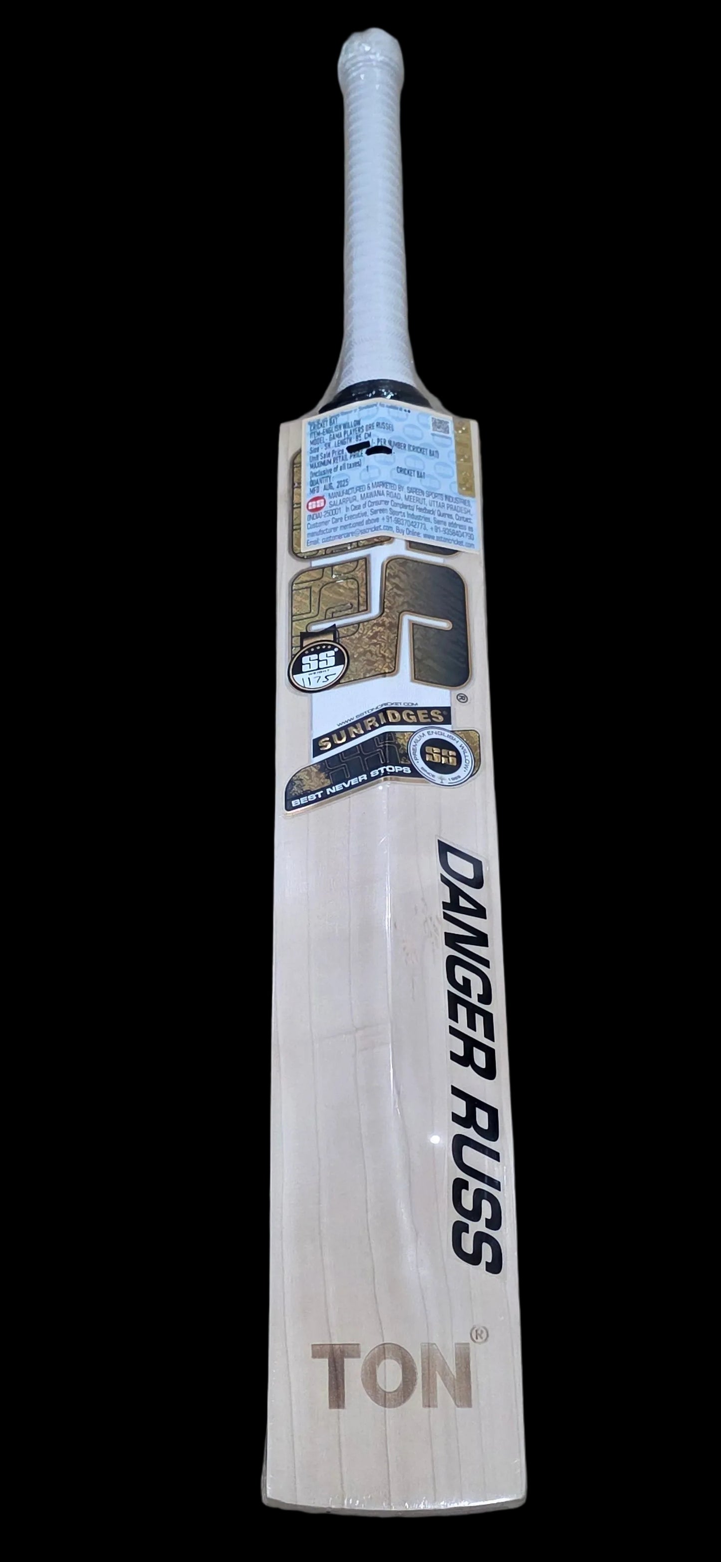 SS DRE RUSS GAMA PLAYERS CRICKET BAT ENGLISH WILLOW