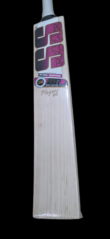 SS Sunil Narine Players Pro Cricket bat English Willow