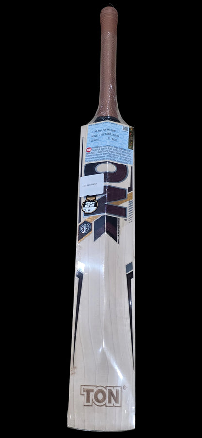TON Gold Edition cricket bat English willow