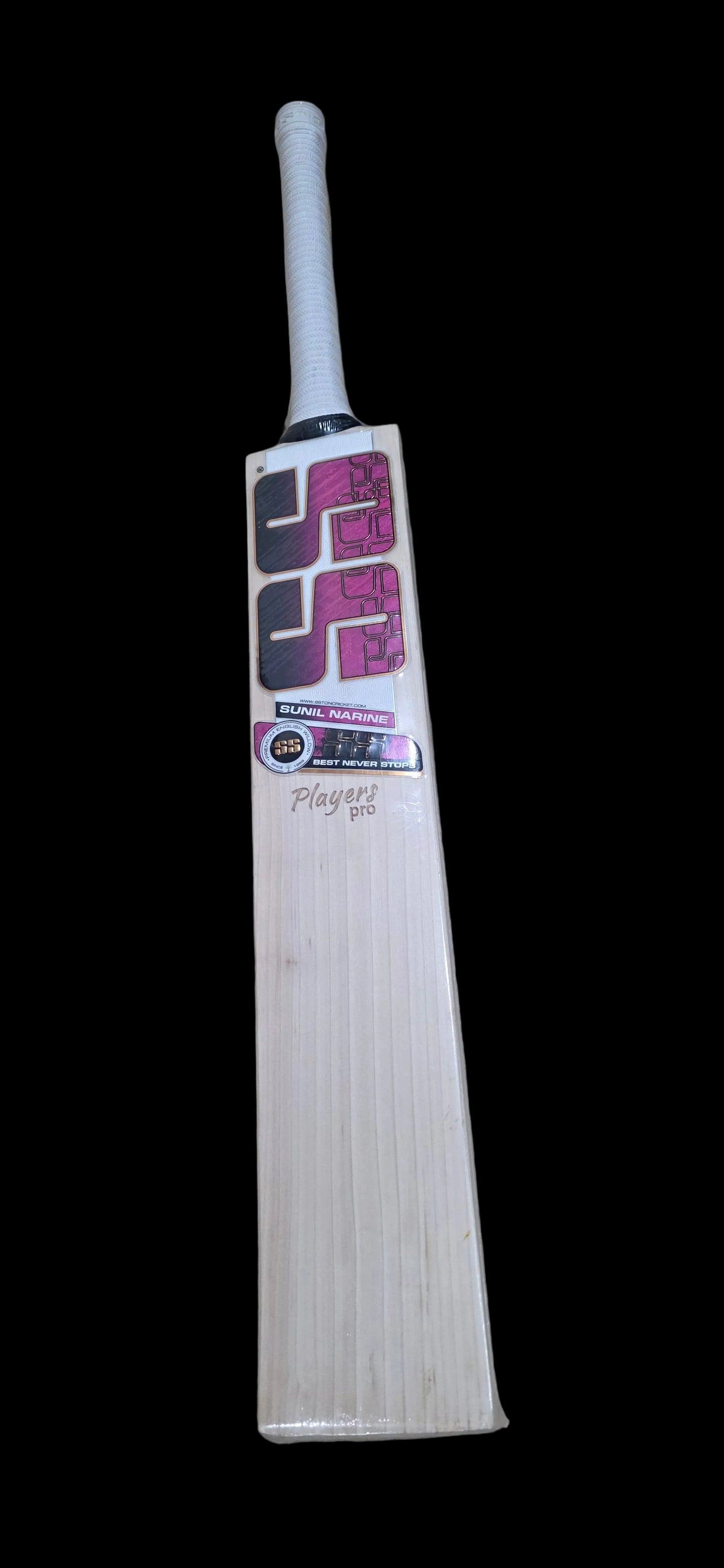 SS Sunil Narine Players Pro Cricket bat English Willow