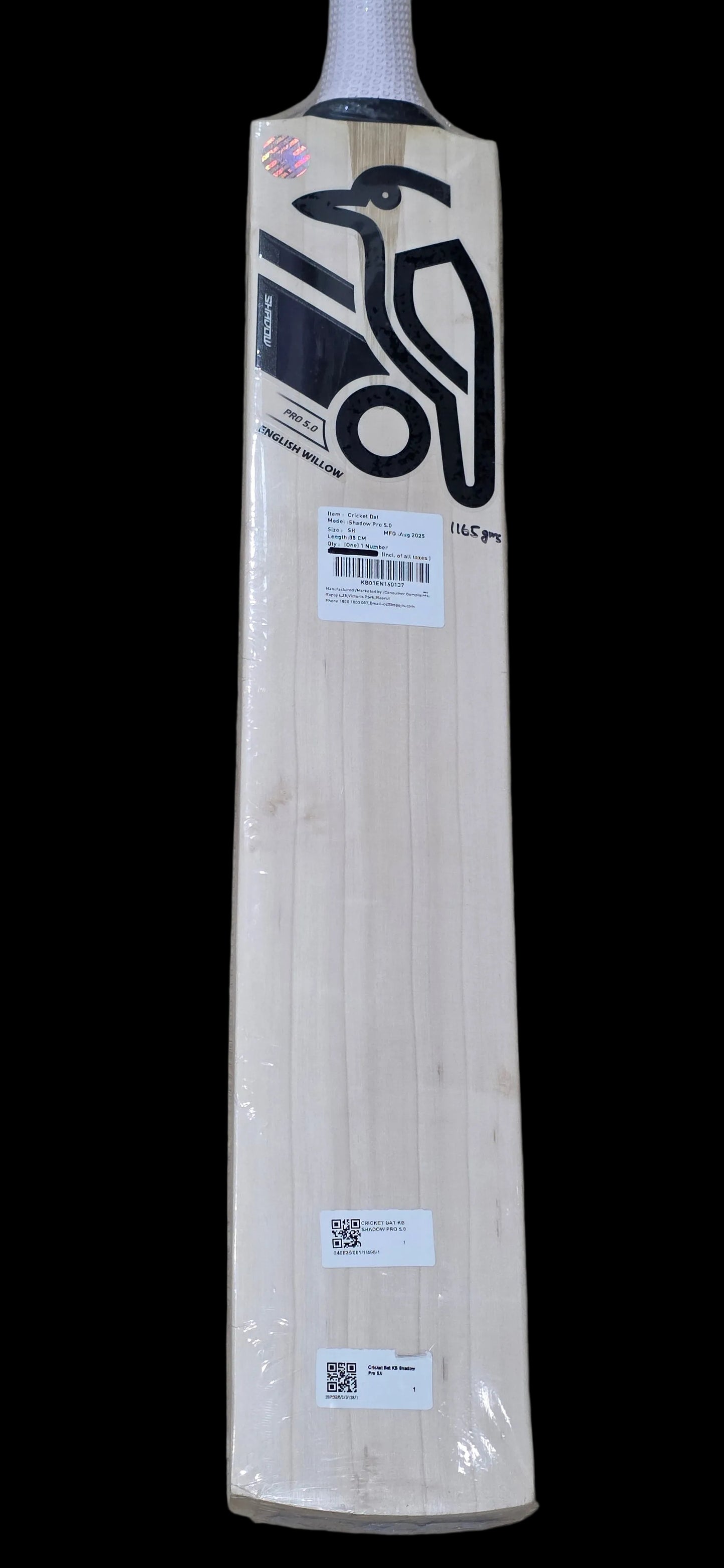 Kookaburra shadow pro 5.0 Cricket Bat English willow