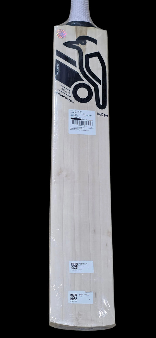 Kookaburra shadow pro 5.0 Cricket Bat English willow