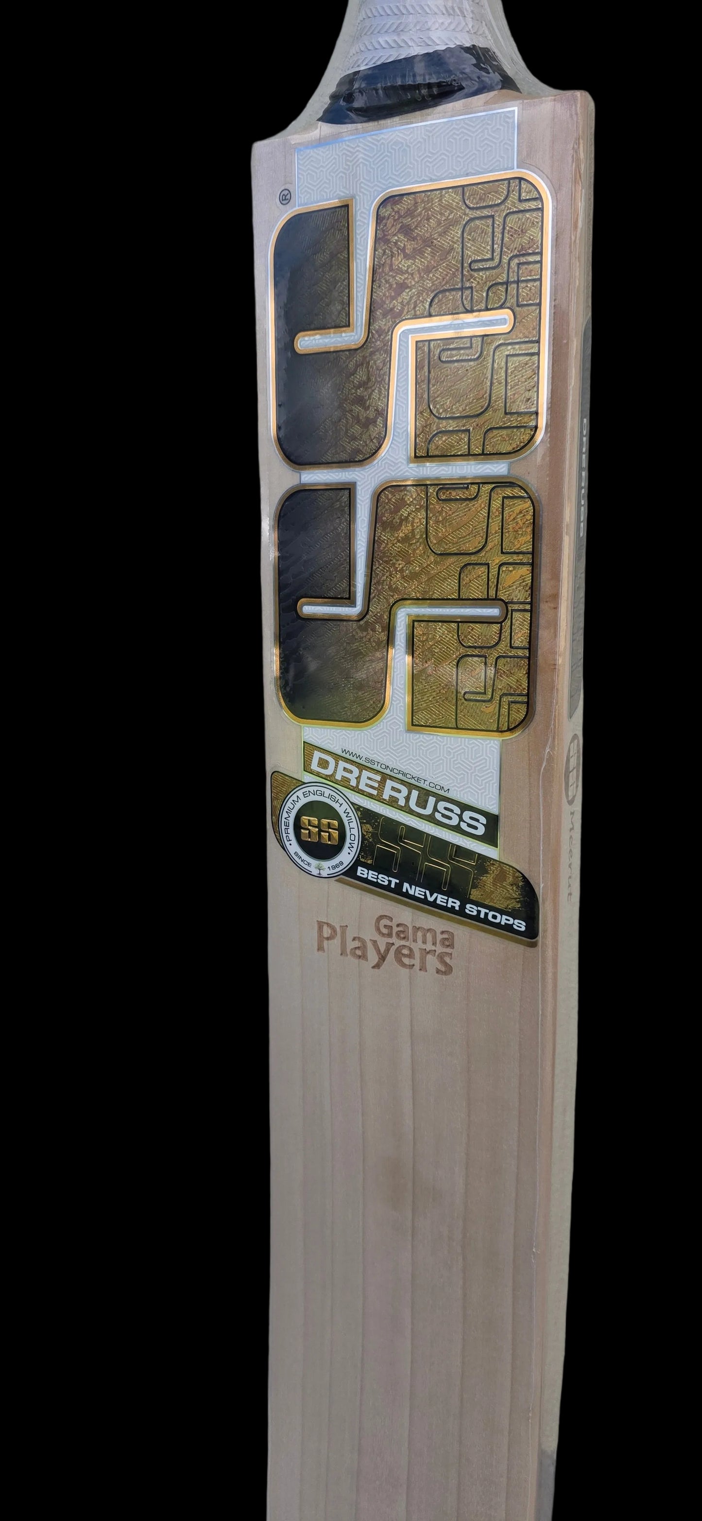 SS DRE RUSS GAMA PLAYERS CRICKET BAT ENGLISH WILLOW
