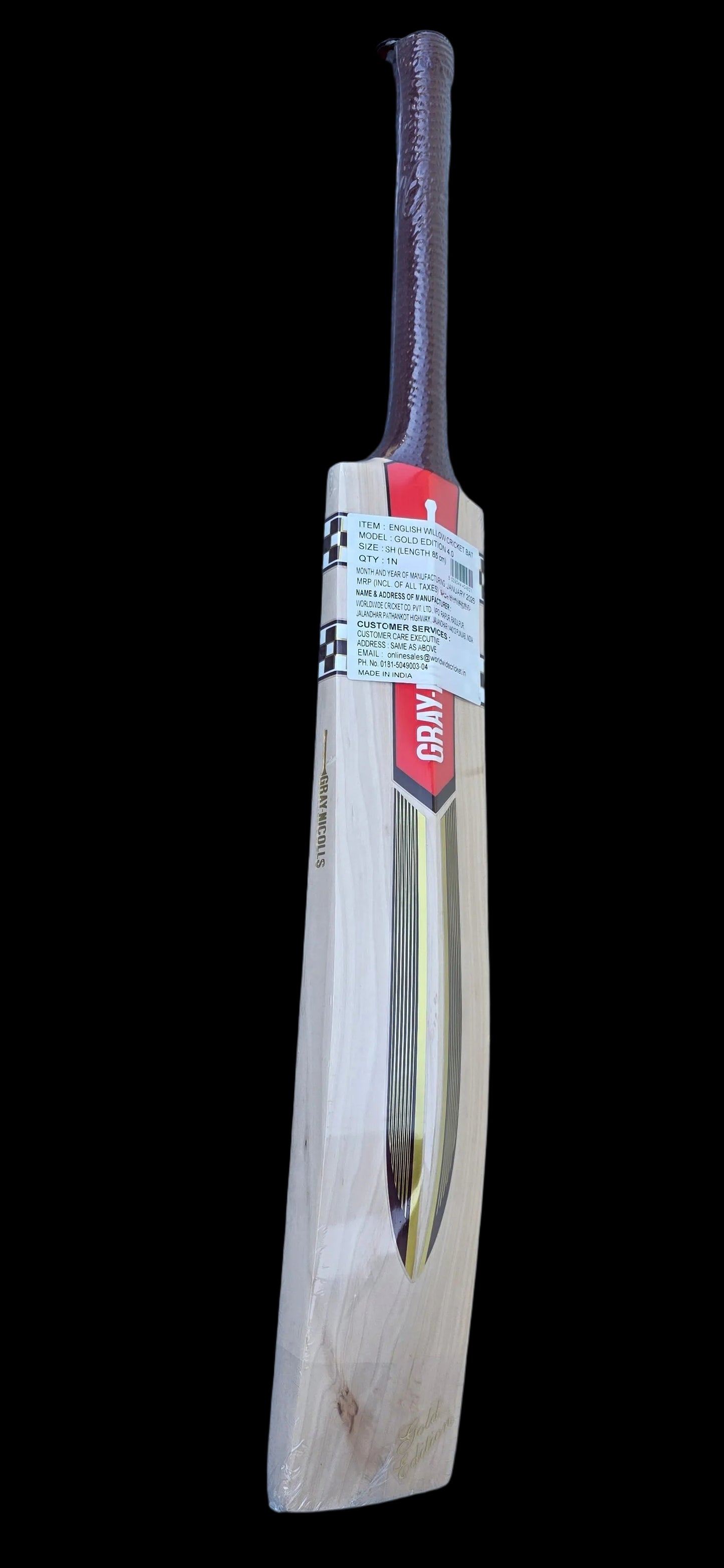 Gray Nicolls Gold Edition 4.0 English Willow Cricket Bat