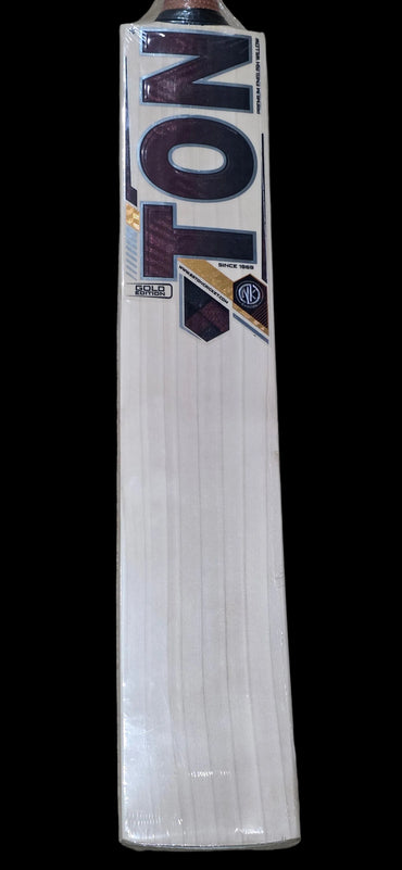 TON Gold Edition cricket bat English willow