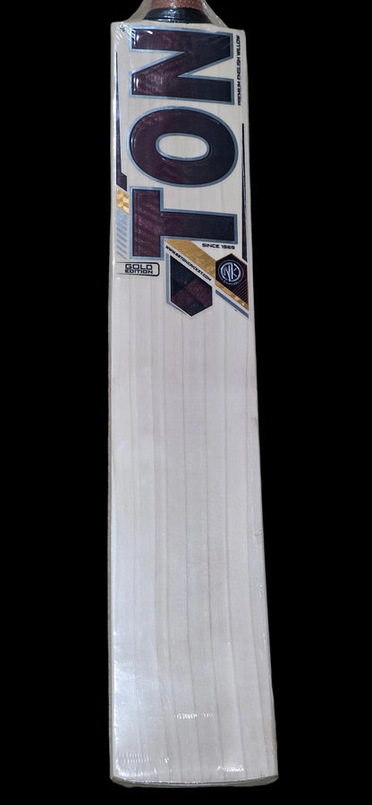 TON Gold Edition cricket bat English willow