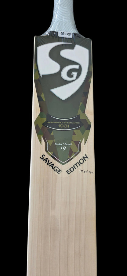 SG Savage Edition English Willow Cricket Bat (Hardik Pandya Series)