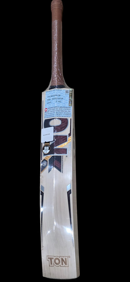 TON Gold Edition cricket bat English willow