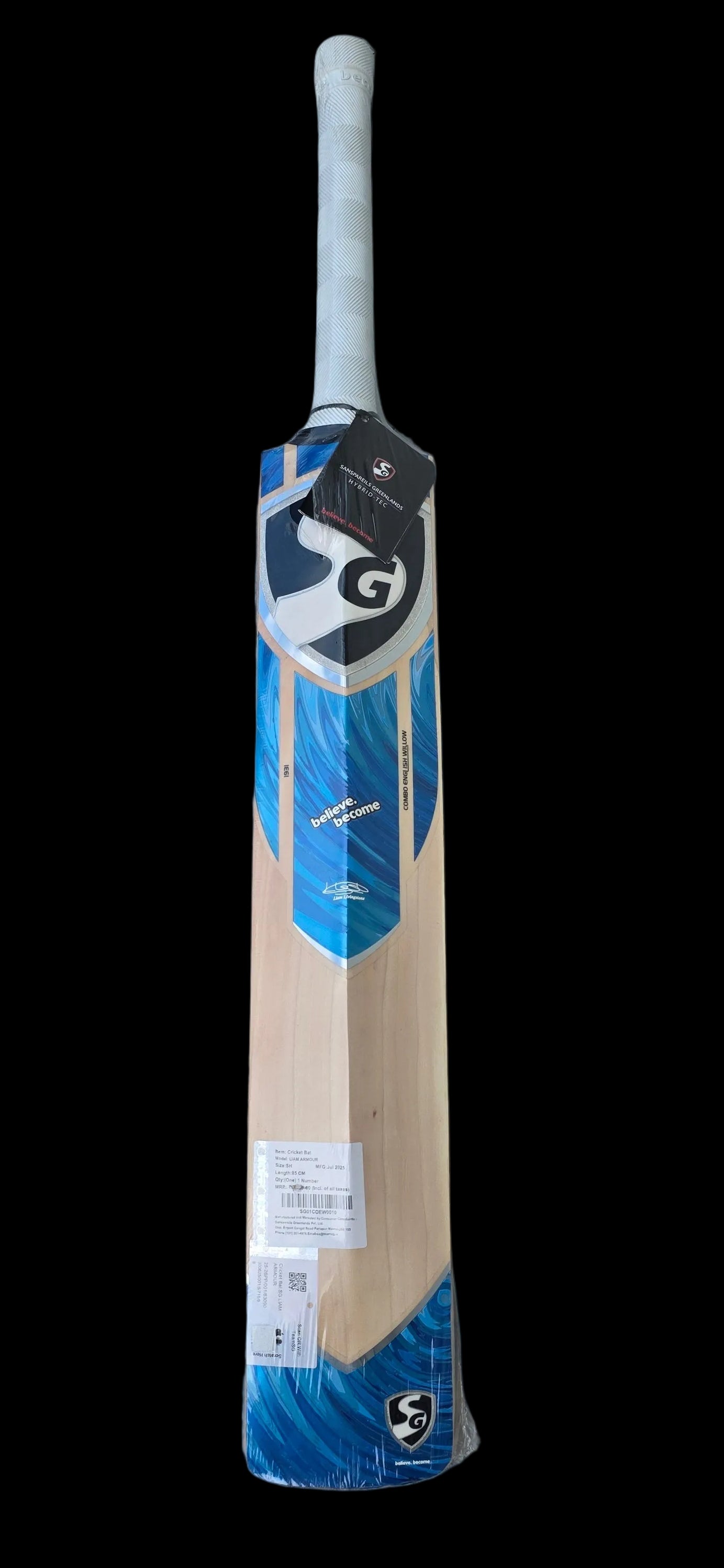 SG Liam Armour English Willow Cricket Bat